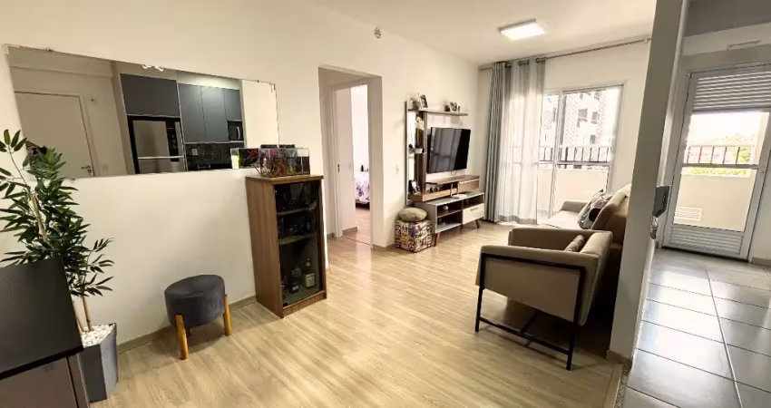Apartamento à venda no jr campolim ii  62m², 2 dormitórios (1 suíte), varanda grill e planejados jardim são carlos, sorocaba