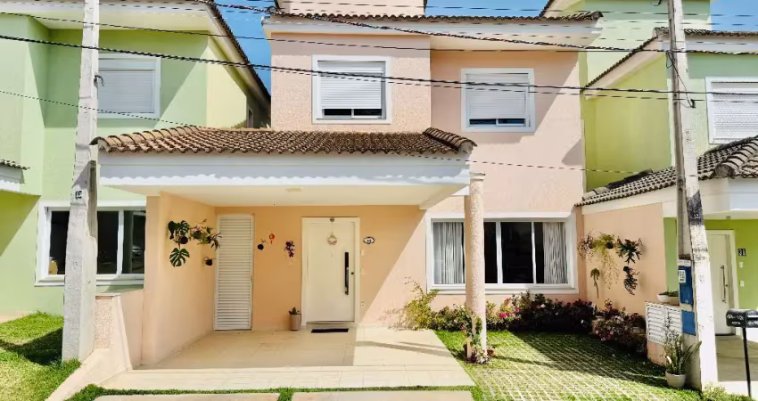 Casa à venda no condomínio vila grimaldi – 3 dormitórios, 2 suítes, master com closet, área gourmet – jardim américa, sorocaba-sp