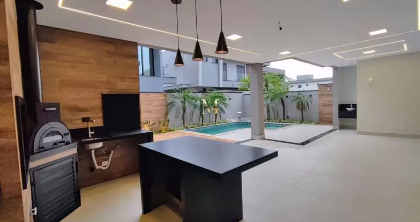 Casa alto padrão no jd. do golfe | 4 suítes, piscina, home cinema e área gourmet