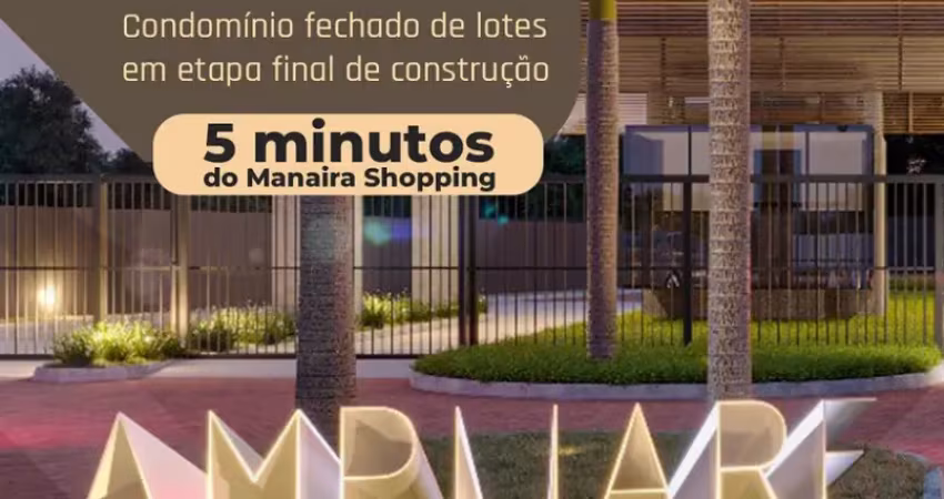 De r$689.900,00  por r$439,000,00  lote com área de lazer completa a 5 minutos do shopping manaira e 6 minutos da praia do manauara!