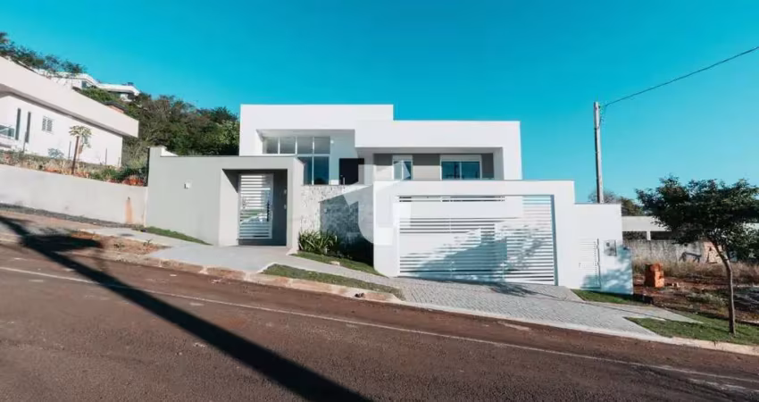 Casa nova com excelente acabamento à venda no industrial ii, pato branco - pr