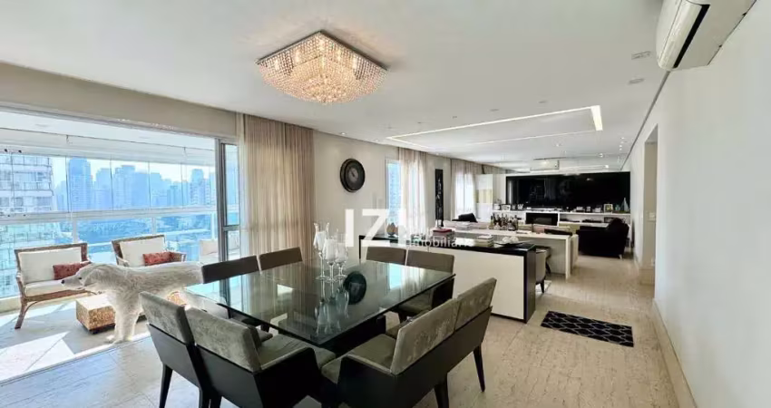 Apartamento, 210 m² - venda por r$ 6.500.000,00 ou aluguel por r$ 39.400,00/mês - vila olímpia - são paulo/sp