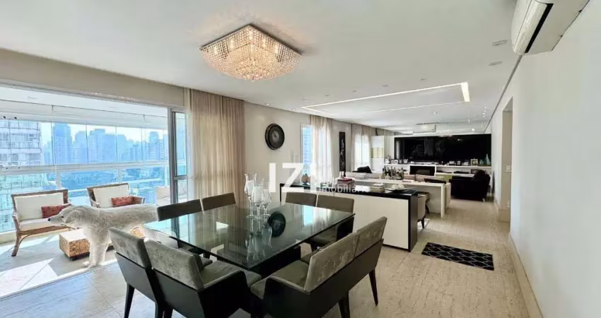 Apartamento, 210 m² - venda por r$ 6.500.000,00 ou aluguel por r$ 39.400,00/mês - vila olímpia - são paulo/sp