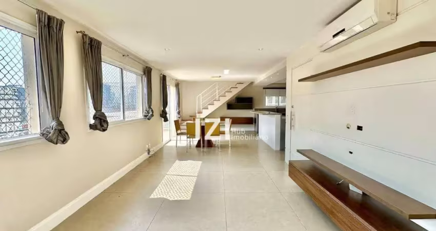 Cobertura com 3 suítes, 200 m² - venda por r$ 4.500.000 ou aluguel por r$ 23.250/mês - vila olímpia - são paulo/sp