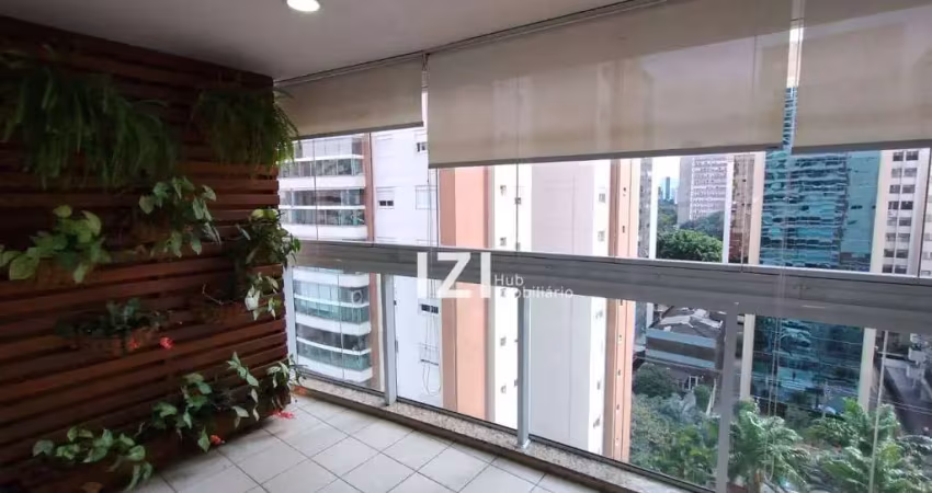 Apartamento com 3 suítes para alugar, 125 m² por r$ 16.750/mês - vila olímpia - são paulo/sp