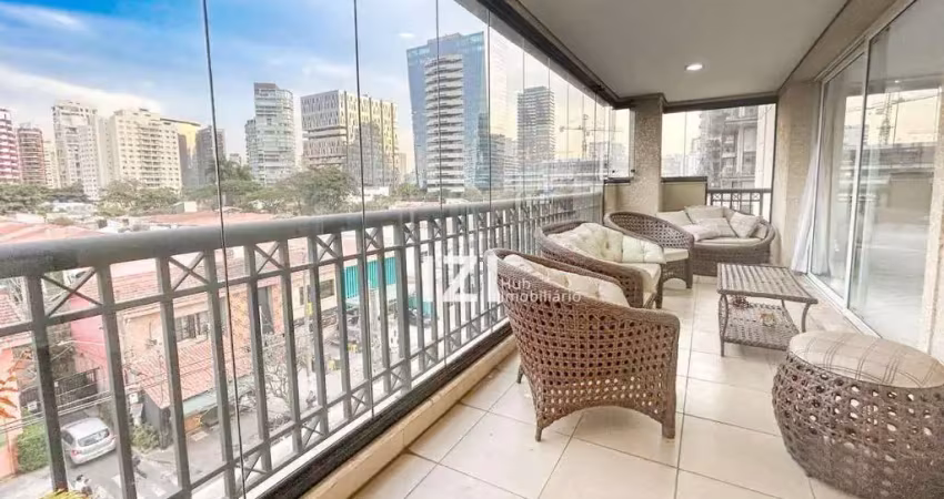 Apartamento com 3 suítes, 180 m² - venda por r$ 4.500.000 ou aluguel por r$ 25.000/mês - vila olímpia - são paulo/sp