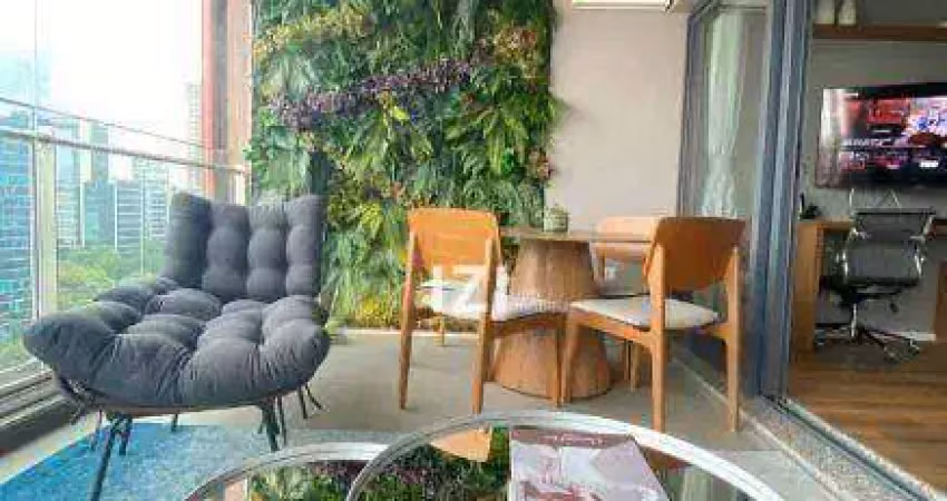 Apartamento com 1 suíte à venda, 43 m² por r$ 2.200.000 - itaim - são paulo/sp