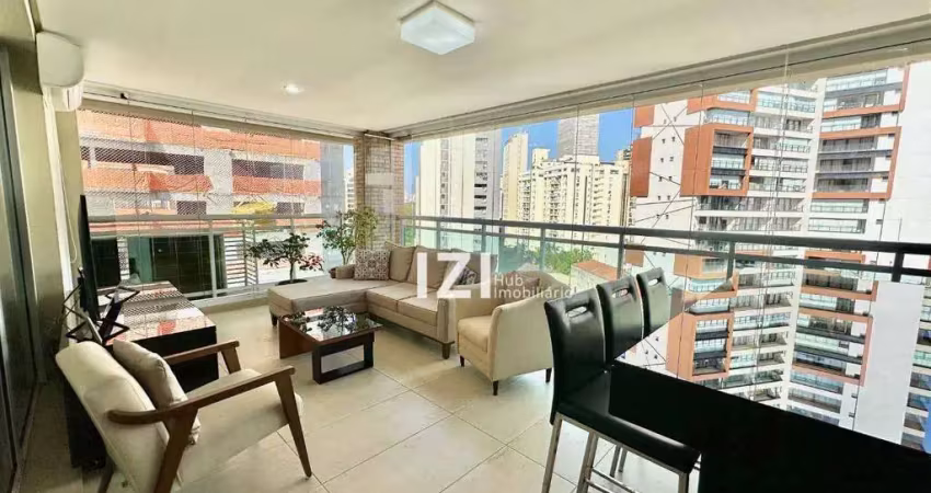 Apartamento com 3 suítes à venda, 162 m² por r$ 3.300.000 - itaim - são paulo/sp