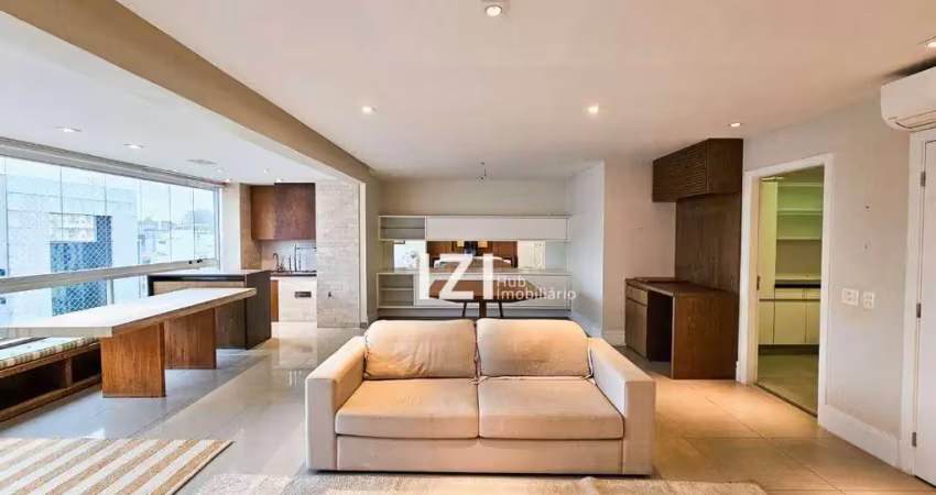 Apartamento com 3 suítes à venda, 150 m² por r$ 3.800.000 - itaim - são paulo/sp