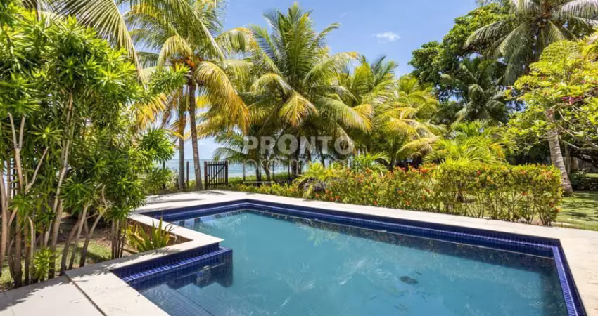 Casa mobiliada com moveis europeus e antiquarios, beira mar de carneiros - tamandaré-pe