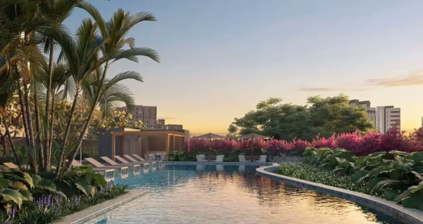 Apartamento em ilha do leite com 2 quartos varanda 1 banheiro e piscina