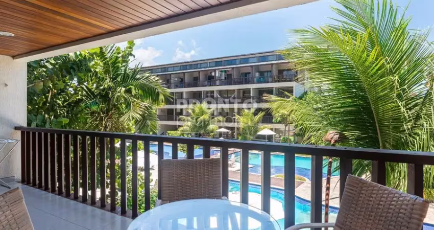 Apartamento mobiliado em condomínio nannai residence praia de muro alto, ipojuca / pe