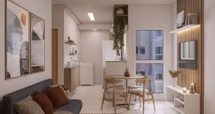 Apartamento 2 quartos no granja marileusa com piscina, academia e segurança