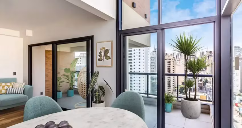Apartamento vista caconde em ótima localização no jardim paulista