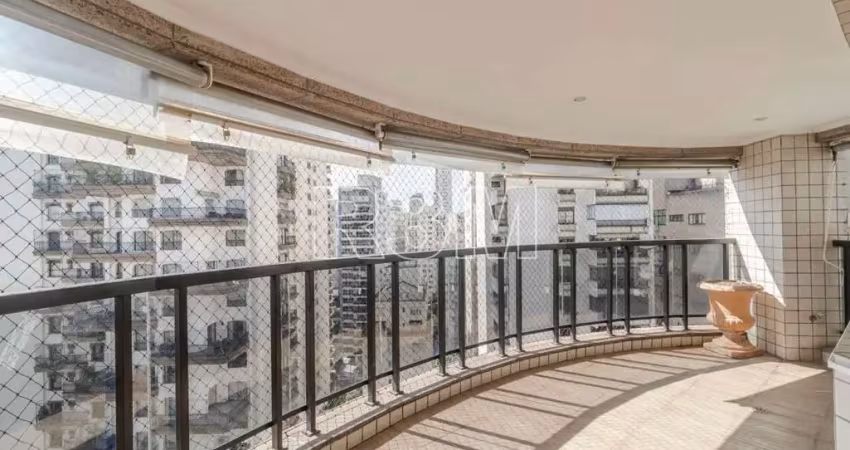 Apartamento em higienópolis   com 203 m² a.u. sendo: 3 dormitórios (3 suítes) e 4 vagas de garagem.
