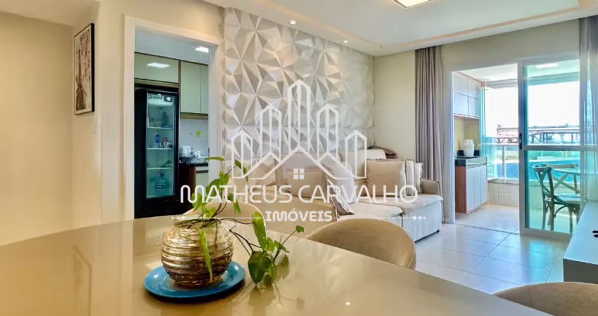 Apto mobiliado 2/4 no felice pituaçu | suíte, vista mar e lazer completo