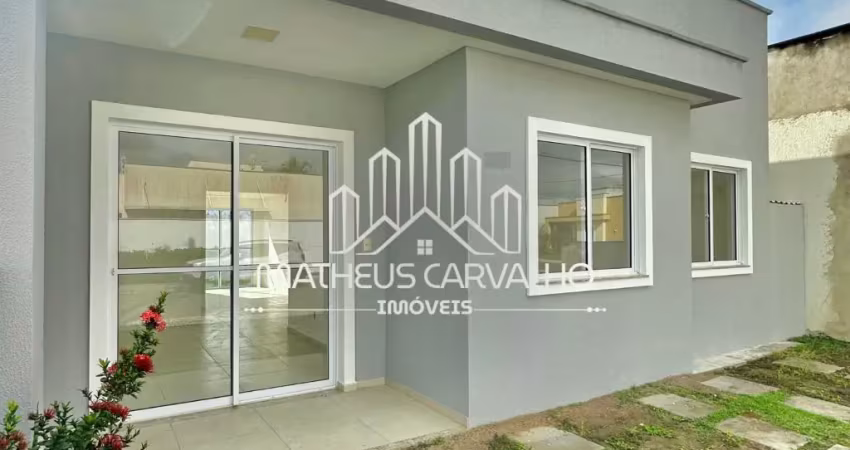 Casa 3/4 com ampliação, sala com 03 ambientes e armários | alameda das flores