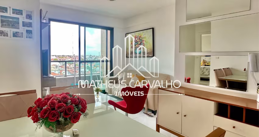 Apartamento mobiliado 1/4 com varanda, completo com eletros e utensílios – santana flex | capuchinhos