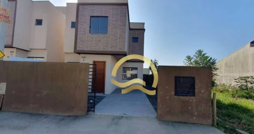 Casa com 3 dormitórios para alugar, 88 m² por r$ 2.635,00/mês - itacolomi - balneário piçarras/sc