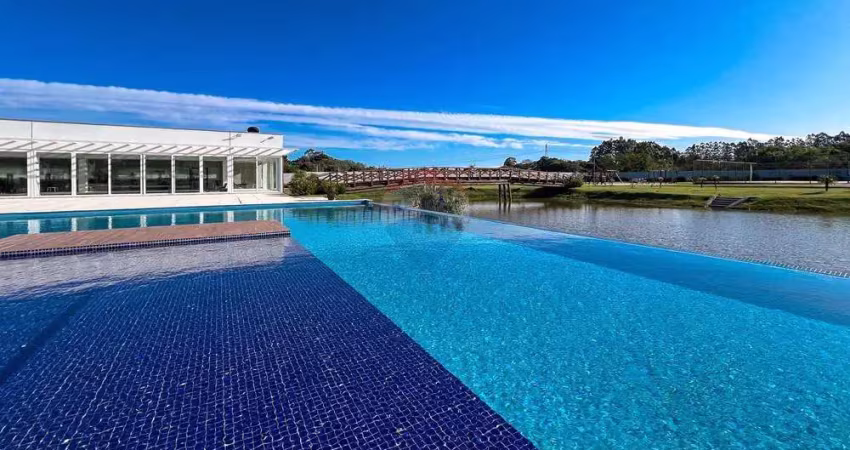 Terreno á venda no condomínio reservas do lago, com 382m² em nova santa rita rs
