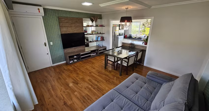 Bacacheri – apartamento mobiliado, 2 quartos (1 suíte) e vaga coberta
