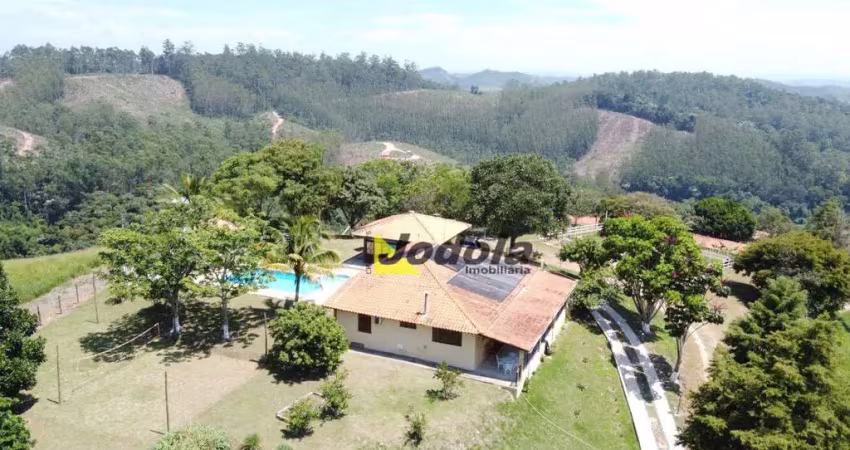 Sítio com 3 dormitórios à venda, 87000 m² por r$ 2.750.000,00 - capoeirinha - guararema/sp