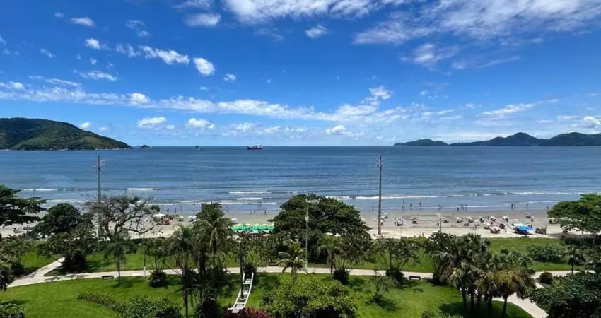 Apartamento à venda com 3 quartos no embaré, santos/sp
