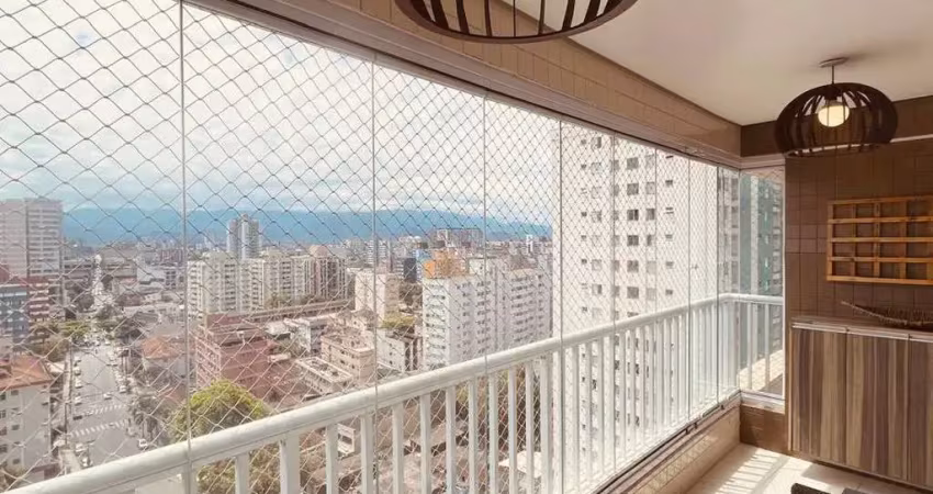 Apartamento à venda com 3 quartos na encruzilhada, santos/sp