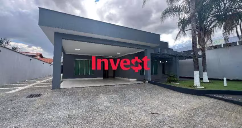 Casa moderna , 5 quartos , lazer completo , lote de 800m² , dentro de condomínio na rua 08 em vicente pires