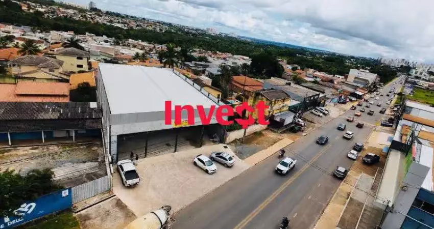 Galpão com 1.100m² , localização privilegiada , pé direito alto na rua 03 em vicente pires .