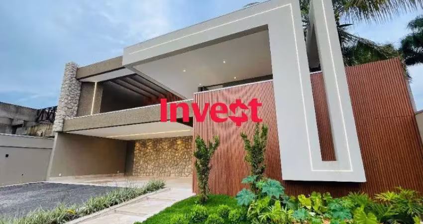 Casa moderna , projetada , 4 suítes , piscina , nova , 560m², dentro de condomínio no conjunto 5 em arniqueiras .