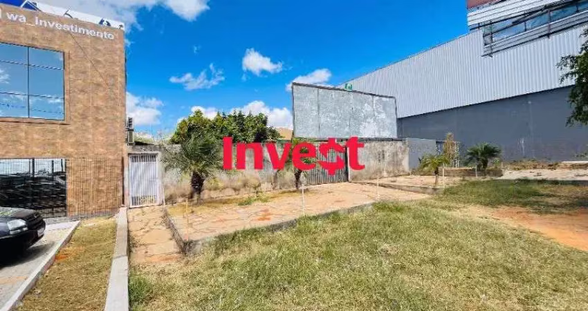 Oportunidade! lote comercial, de frente para a via estrutural, 420m², localização privilegiada na rua 12 em vicente pires.