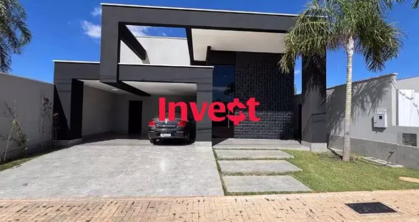 Casa moderna, alto padrão, 4 suítes, condomínio, lazer completo na rua 10a em vicente pires.