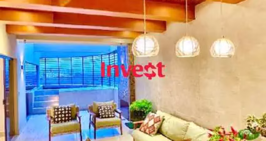 Exclusiva! cobertura espetacular, 4 suítes, lazer completo no apartamento, 4 vagas de garagem, 315m² na rua 19 norte em águas claras.