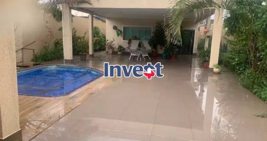 Casa térrea, 3 quartos sendo 2 suítes, lote de 400m², conjunto 4 - arniqueiras.