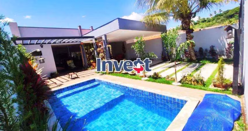 Casa 4 quartos, lazer completo, arniqueiras - 400m²