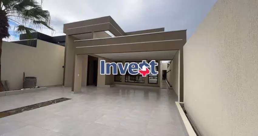 Casa moderna, 4 quartos todos suítes, lote 400m² , rua 1 jockey - vicente pires