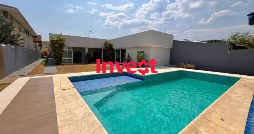 Casa moderna, dentro de condomínio, 4 quartos, lazer completo, lote de 825m² na rua 10 em vicente pires.