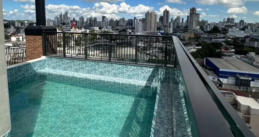 Lindo apartamento 1 dormitório, semi mobiliado, em chapecó.