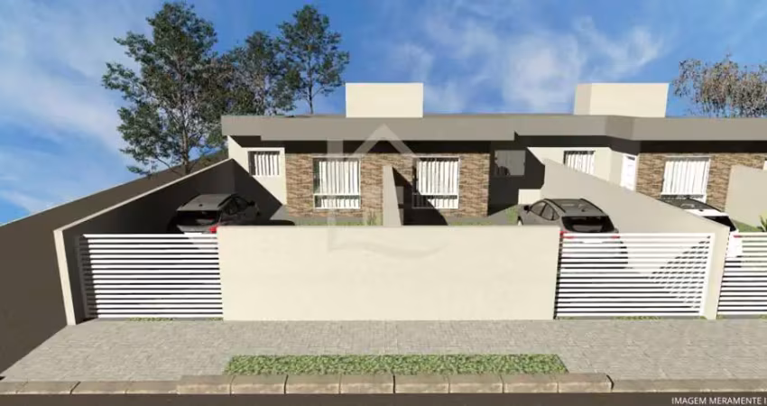 Casa para venda em campo largo, jardim itaqui, 2 dormitórios, 1 banheiro, 2 vagas