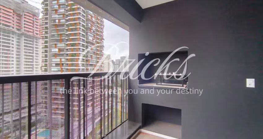 Apartamento à venda no brooklin, o parque,  com 3 dormitórios, 2 vagas