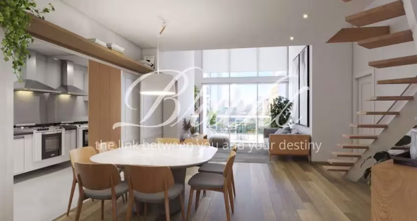 Apartamento a venda no brooklin, 3 dormitórios, 2 vagas, no flórida penthouse