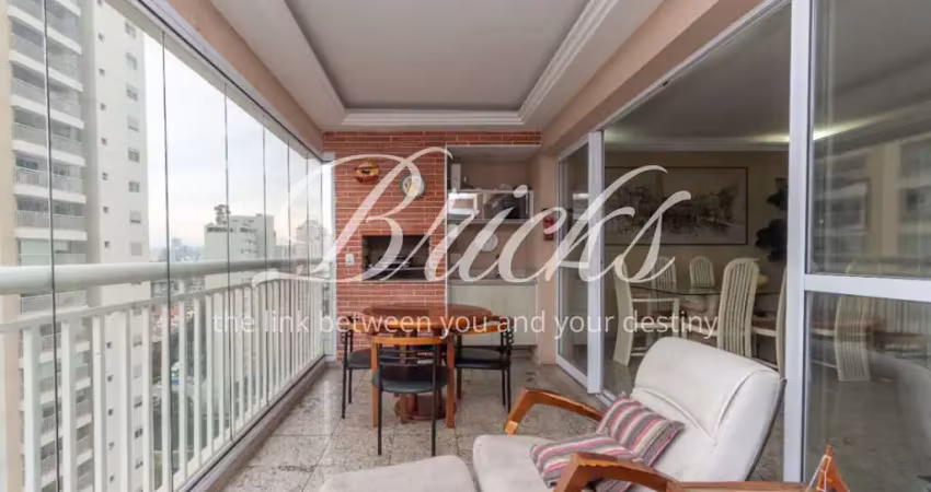 Apartamento com 3 quartos à venda na Rua Estevão Baião, 520, Campo Belo, São Paulo