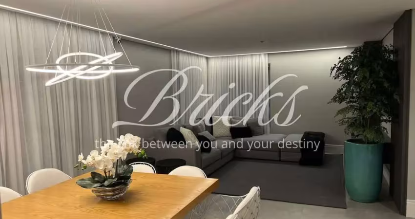 Apartamento a venda no brooklin com 4 dormitórios, 3 suítes - 3 vagas - impecável