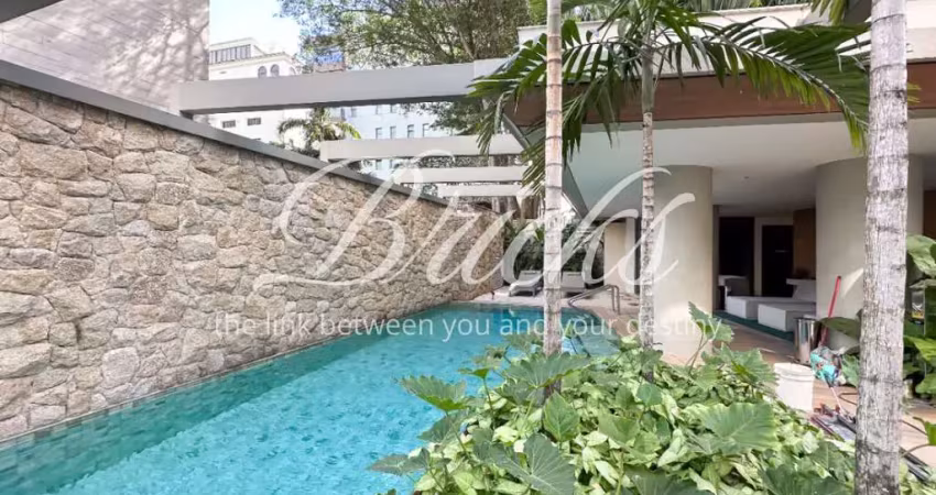 Apartamento garden a venda no itaim - lindenberg com 354m²
