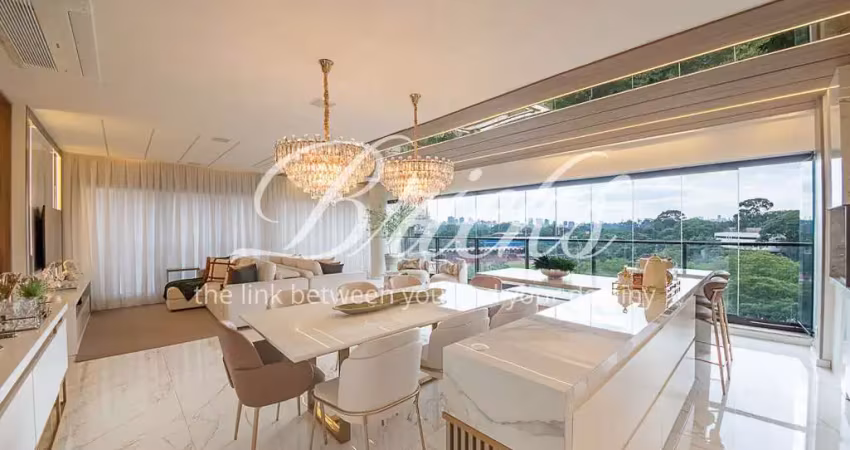 Ibirapuera, 170 m², 3 dormitórios, 3 suites, 3 vagas, totalmente mobiliado