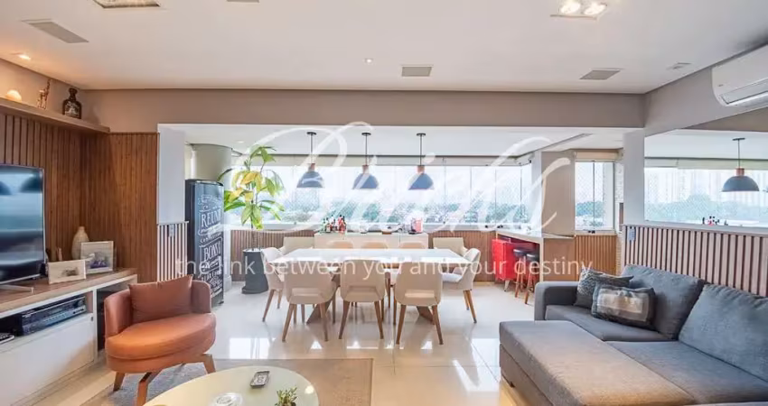 Apartamento todo reformado no brooklin, 120m², 4 dormitórios, 2 suítes, 3 vagas