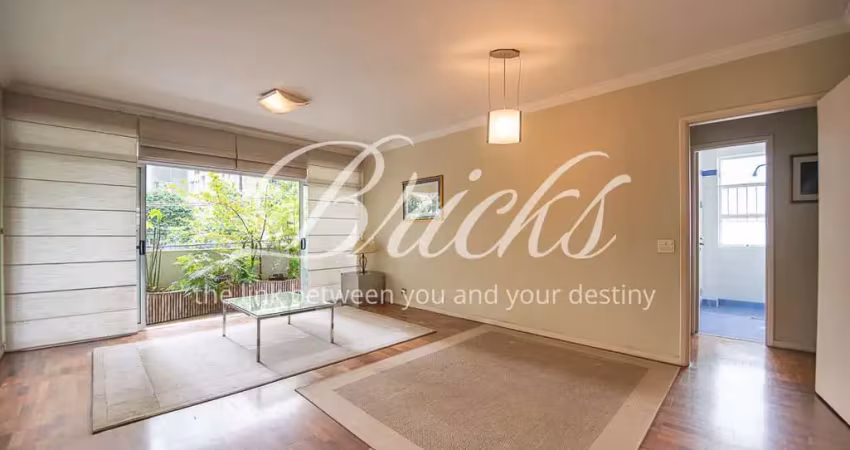 Apartamento a venda no itaim bibi 108m² com 2 dormitorios, 1 suite e 1 vaga de garagem.