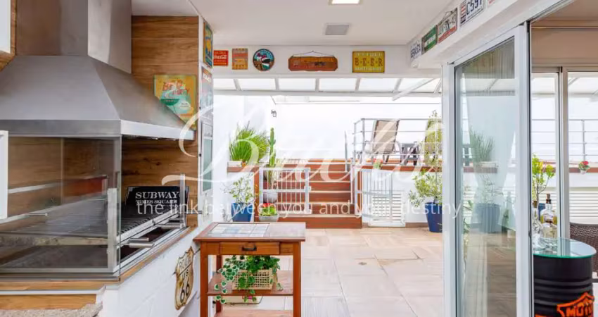 Cobertura duplex a venda -alto da boa vista - 311m² 4 vagas 3 suítes - quadra de tenis