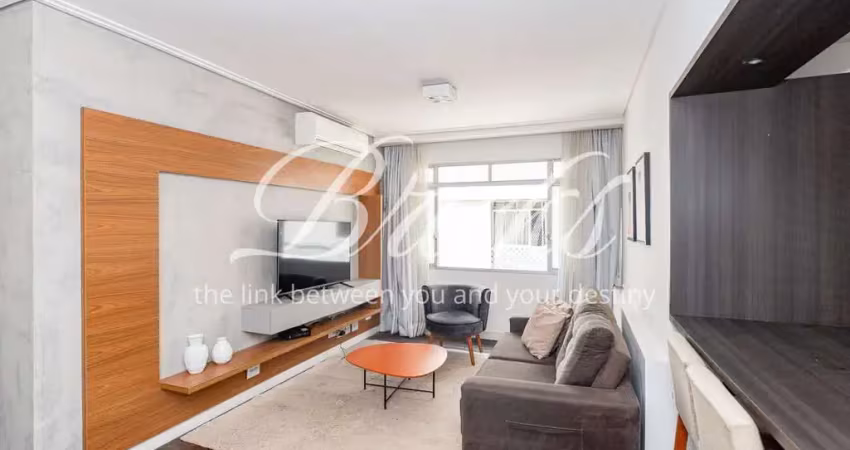 Apartamento a venda no itaim bibi com 2 dormitórios, 101m² 1 vaga